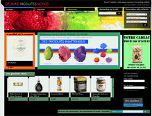 Tablet Screenshot of lesbonsproduitsdumonde.com